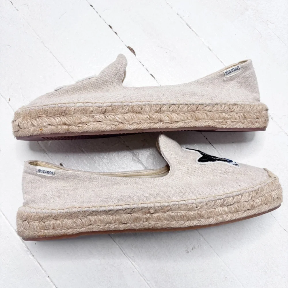 Soludos French Bulldog Espadrilles Size 10 EUC - Picture 10 of 10